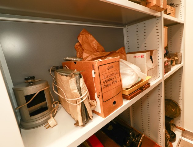 Хранение различных музейных экспонатов